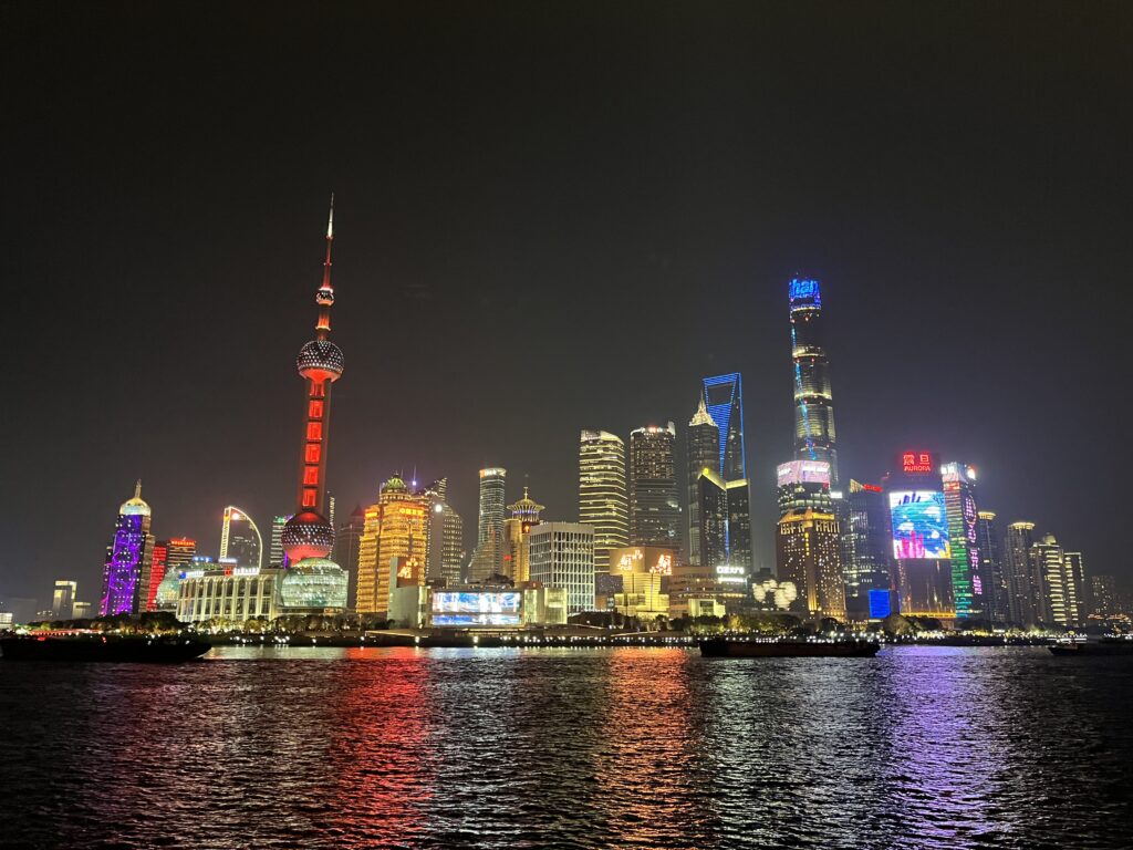 上海外灘の夜景