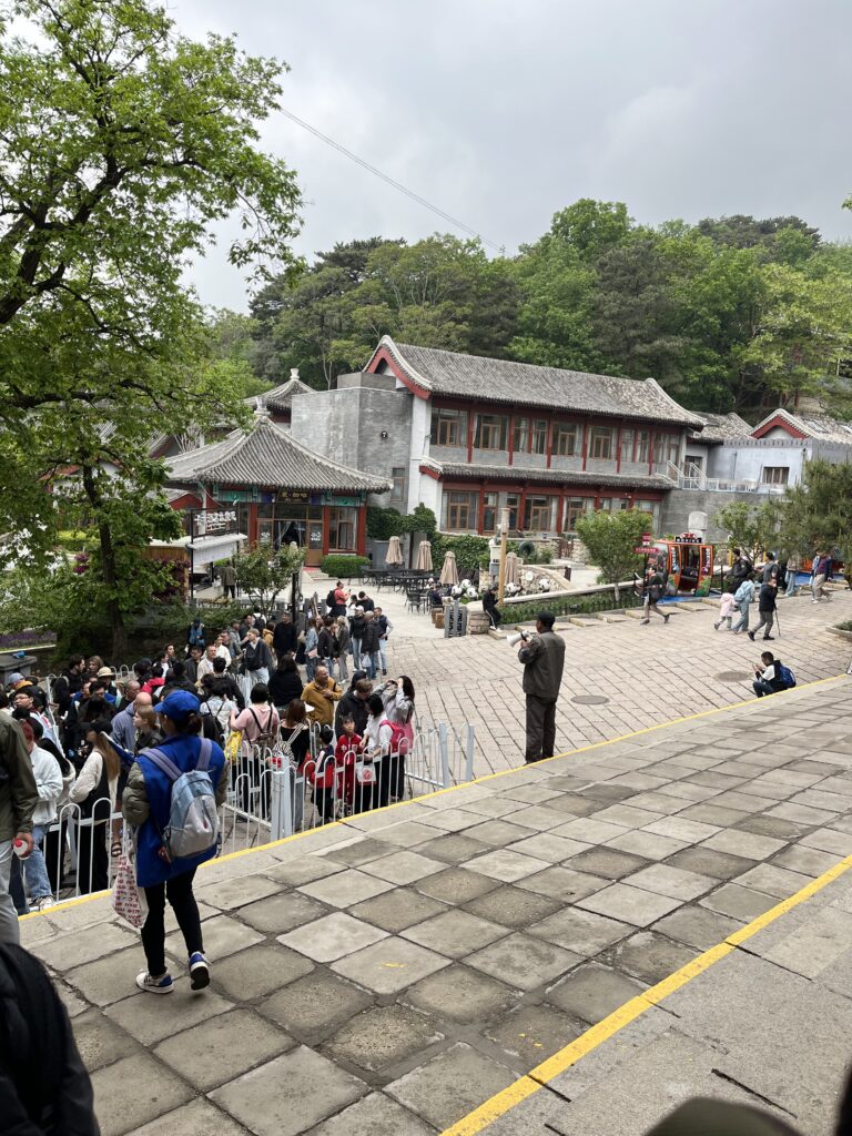 慕田峪長城の入口